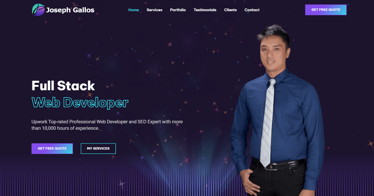 Joseph M. Gallos - Full Stack Web Developer - SEO Expert - Philippines